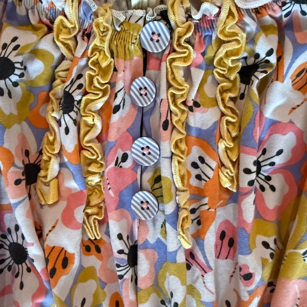 Matilda Jane Tell Me More Floral Maxi Dress The Adventure Begins Girls size 8 - Picture 9 of 15